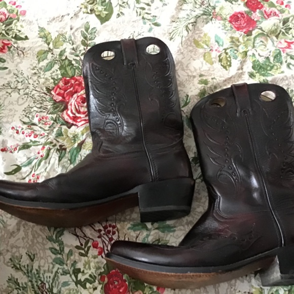 Mens Durango Cowboy Boots - Cowboy Time - Size 10 1/2 D - Nice Dress Boots - Picture 3 of 10